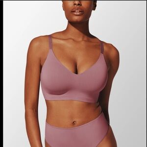 ThirdLove Wireless T Shirt Bra Nostalgia Rose Comfort Molded Med++ 34 DDD/34E/F